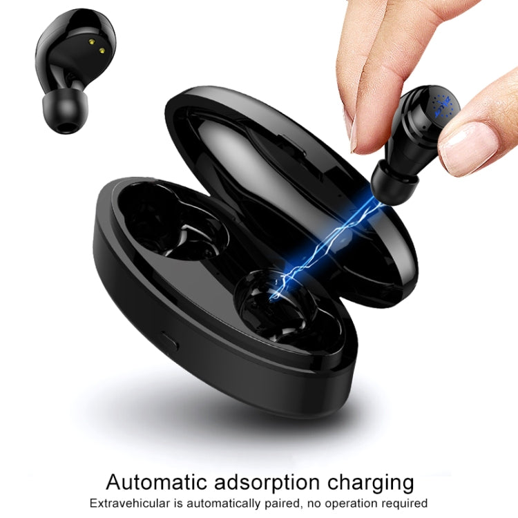 ZEALOT H19 TWS Bluetooth 5.0 Auricular Bluetooth inalámbrico táctil con caja de carga magnética, compatible con llamadas HD y conexión automática Bluetooth, H19