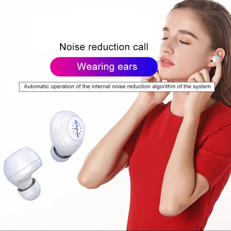 ZEALOT H19 TWS Bluetooth 5.0 Auricular Bluetooth inalámbrico táctil con caja de carga magnética, compatible con llamadas HD y conexión automática Bluetooth, H19