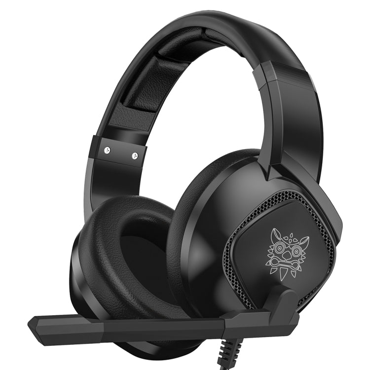 ONIKUMA K19 Auriculares para juegos ajustables con luz de enchufe único y micrófono