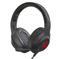 ONIKUMA K9 Auriculares para juegos ajustables RGB con enchufe único y micrófono