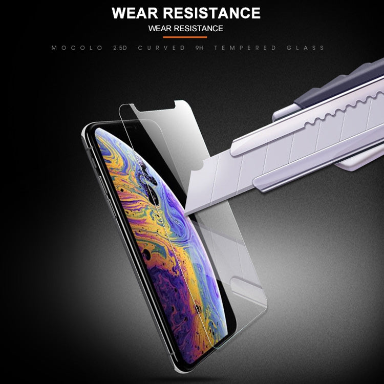 Para iPhone XS / X mocolo 0,33 mm 9H 2.5D Película de vidrio templado, iPhone XS / X