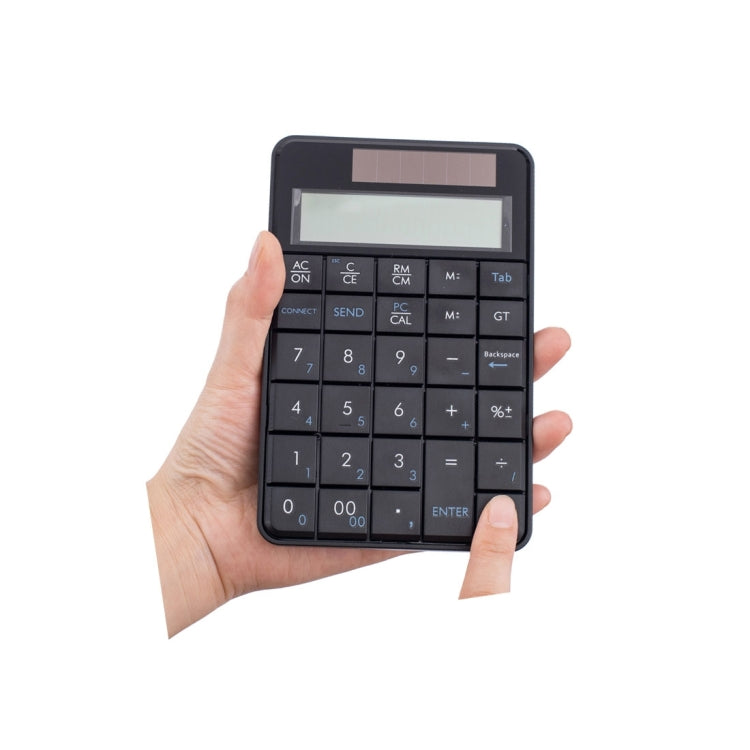 MC-56AG 2 en 1 2.4G Teclado y calculadora inalámbricos numéricos USB con pantalla LCD