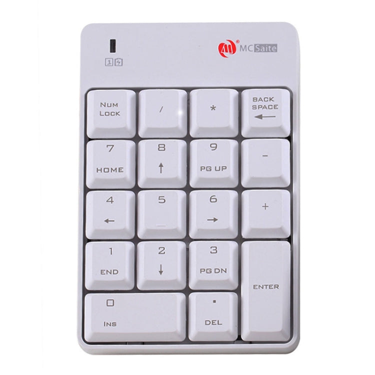 MC Saite SK-51AG 2 en 1 2.4G USB Teclado inalámbrico numérico y mini calculadora para computadora portátil PC de escritorio, SK-51AG