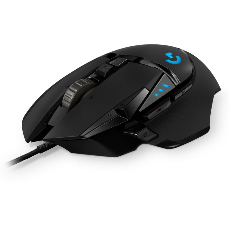 Ratón para juegos con cable Logitech G502 HERO con 11 botones, longitud: 2,1 m