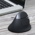 DELUX M618 Mini 2.4G Inalámbrico 2400DPI USB Recargable Ergonómico Ratón Vertical, M618 Pink, M618 Grey