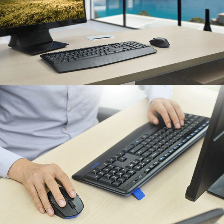 Logitech MK345 teclado inalámbrico de tamaño completo + juego de Ratón Óptico inalámbrico de 2,4 GHz y 1000DPI con nanoreceptor, Logitech MK345