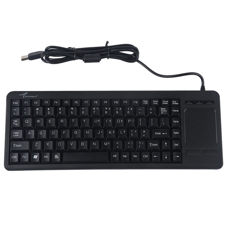 Interfaz USB DS-8800 Evite salpicaduras de agua Grabado láser de caracteres Teclado táctil con cable de una pieza, longitud: 1,5 m, DS-8800 USB