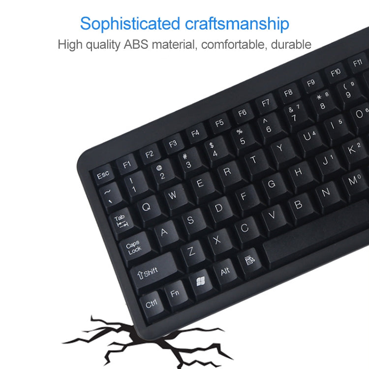 Interfaz USB DS-8800 Evite salpicaduras de agua Grabado láser de caracteres Teclado táctil con cable de una pieza, longitud: 1,5 m, DS-8800 USB