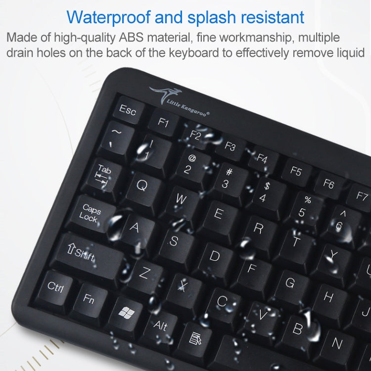 Interfaz USB DS-8800 Evite salpicaduras de agua Grabado láser de caracteres Teclado táctil con cable de una pieza, longitud: 1,5 m, DS-8800 USB