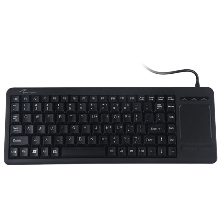 Interfaz DS-8800 PS / 2 para evitar salpicaduras de agua Grabado láser de caracteres Teclado táctil con cable de una pieza, longitud: 1,5 m, DS-8800 PS/2