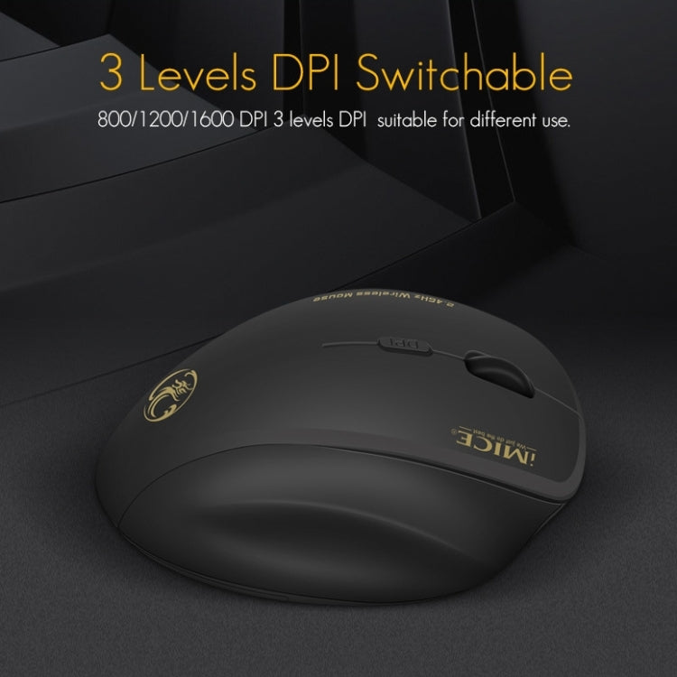Ratón inalámbrico iMICE G6, ratón de oficina 2,4G, ratón para juegos de 6 botones