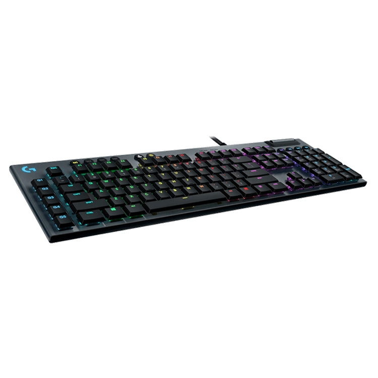 Teclado mecánico para juegos con cable Logitech G813 RGB (GL-Linear), longitud: 1,8 m, G813