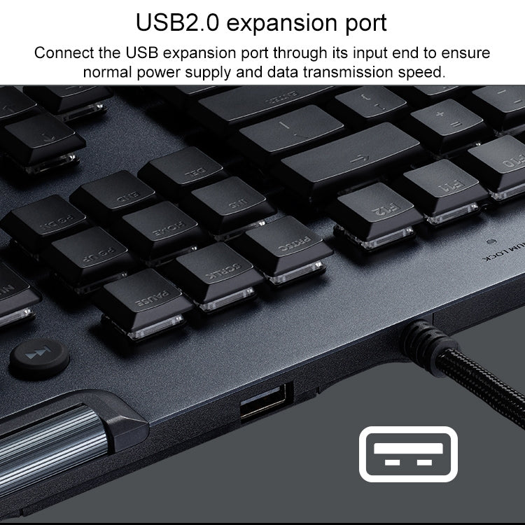 Teclado mecánico para juegos con cable Logitech G813 RGB (GL-Linear), longitud: 1,8 m, G813