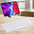 WB-8022 Teclado Bluetooth Inalámbrico Ultrafino para iPad, Samsung, Huawei, Xiaomi, Tablet PC o Smart Phones, Teclas Árabes, Arabic Keys