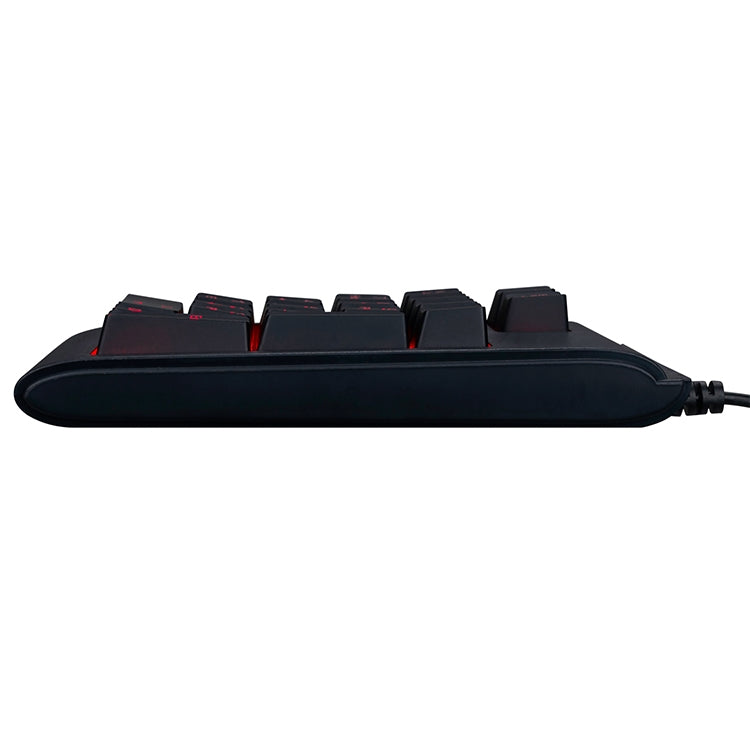 MC Saite 529 Teclado numérico con retroiluminación de tres colores con cable de 19 teclas