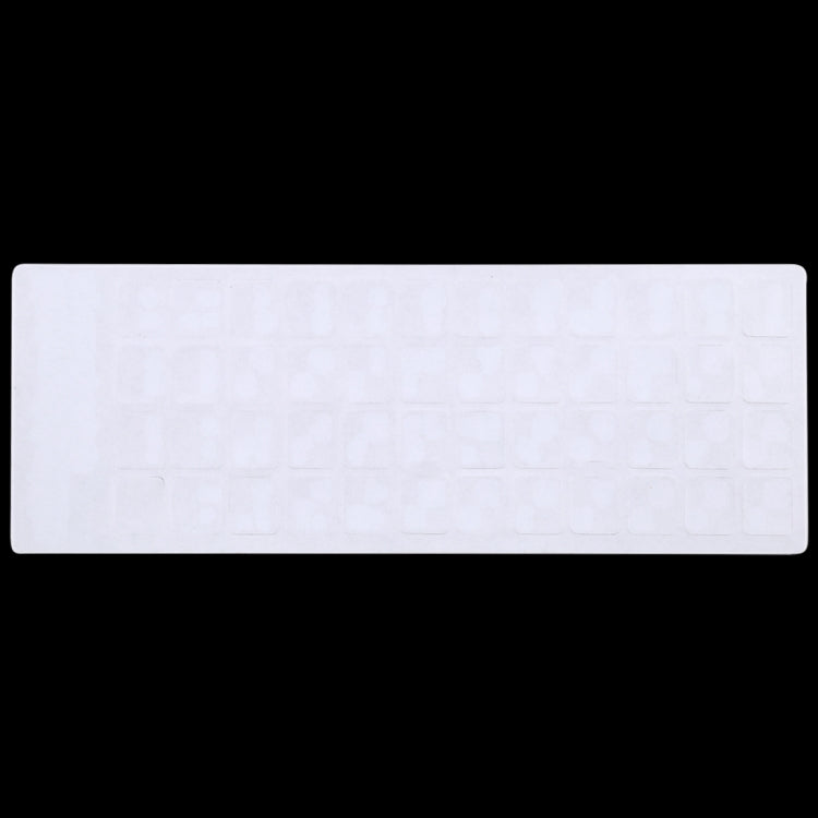 Etiqueta engomada del diseño del teclado de aprendizaje hebreo para el teclado de la computadora portátil/de escritorio, Hebrew