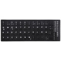Etiqueta engomada de diseño de teclado de aprendizaje alemán para teclado de computadora portátil/de escritorio, German