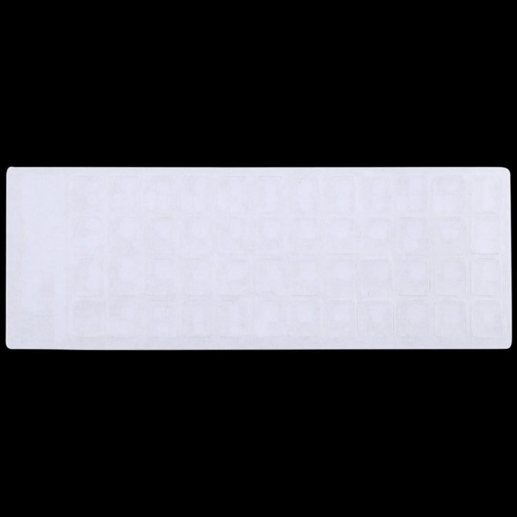 Etiqueta engomada de diseño de teclado de aprendizaje alemán para teclado de computadora portátil/de escritorio, German