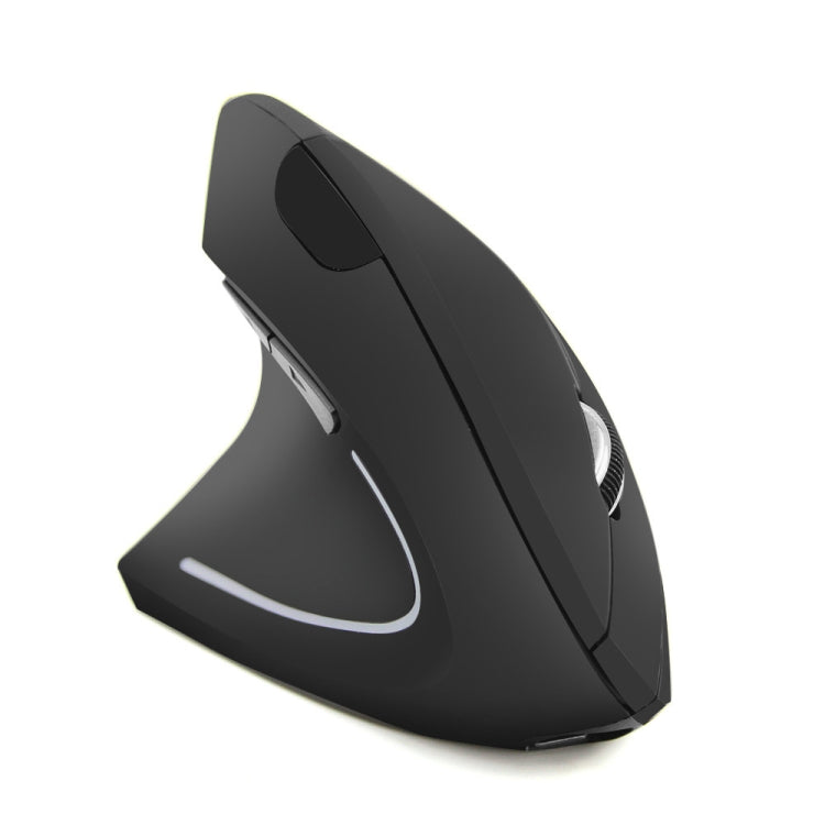 CM0093 Versión recargable Ratón óptico inalámbrico de tres botones de 2,4 GHz Ratón vertical para zurdos, Resolución: 1000DPI / 1200DPI / 1600DPI, Rechargeable Version