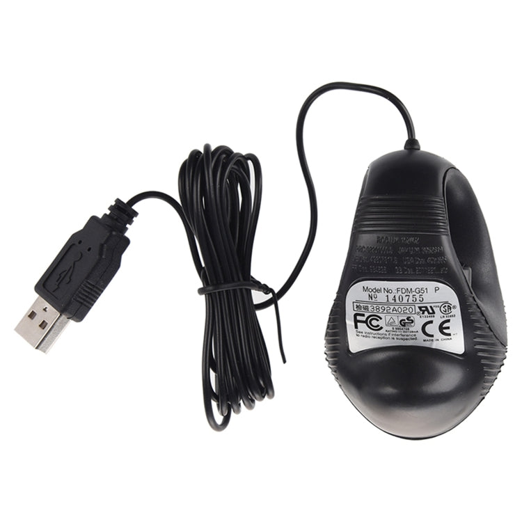 Mini ratón portátil con cable