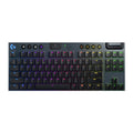 Logitech G913 TKL Teclado mecánico inalámbrico RGB para juegos, eje de té (GL-táctil), GL-Tactile(Black), GL-Tactile(White)