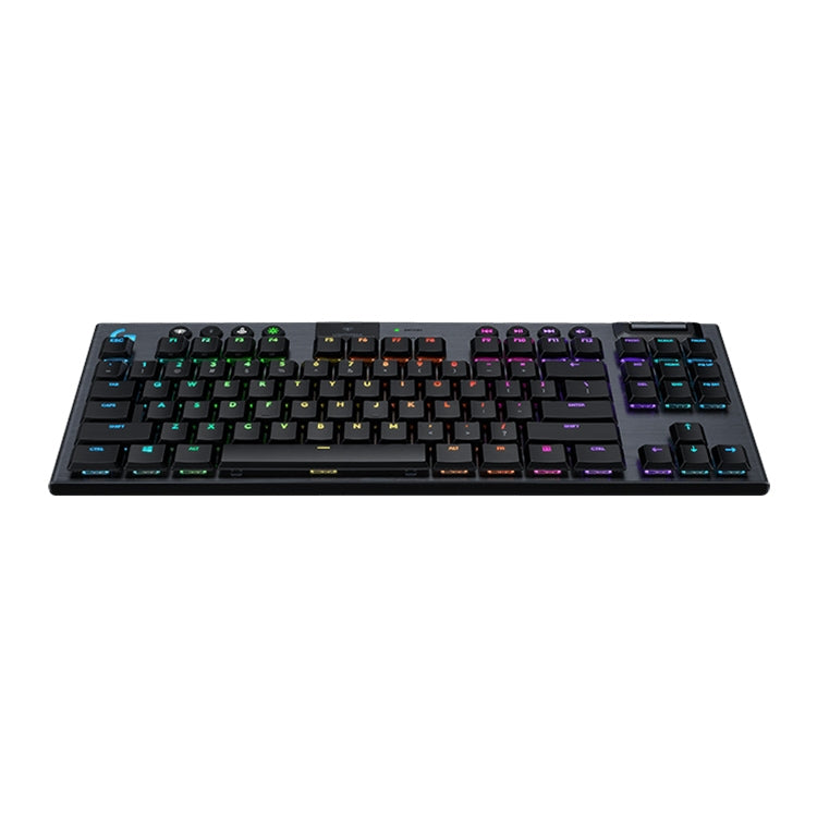Logitech G913 TKL Teclado mecánico inalámbrico RGB para juegos, eje de té (GL-táctil), GL-Tactile(Black), GL-Tactile(White)
