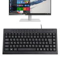 Mini teclado con cable para portátil multimedia KB-301A, versión árabe, Arabic Version