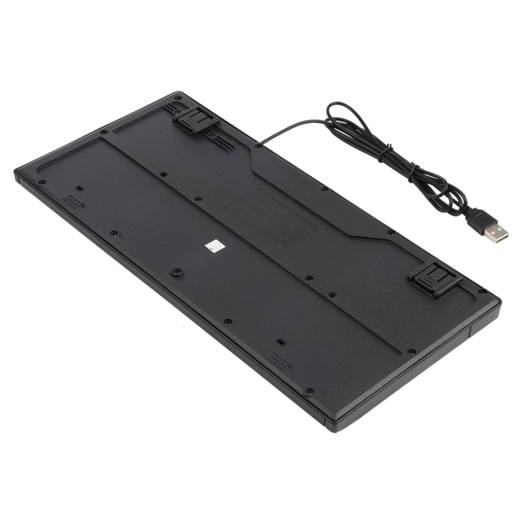 Mini teclado con cable para portátil multimedia KB-301A, versión árabe, Arabic Version