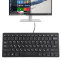 Mini teclado con cable de diseño ultrafino TT-A01, versión rusa, Russian Version