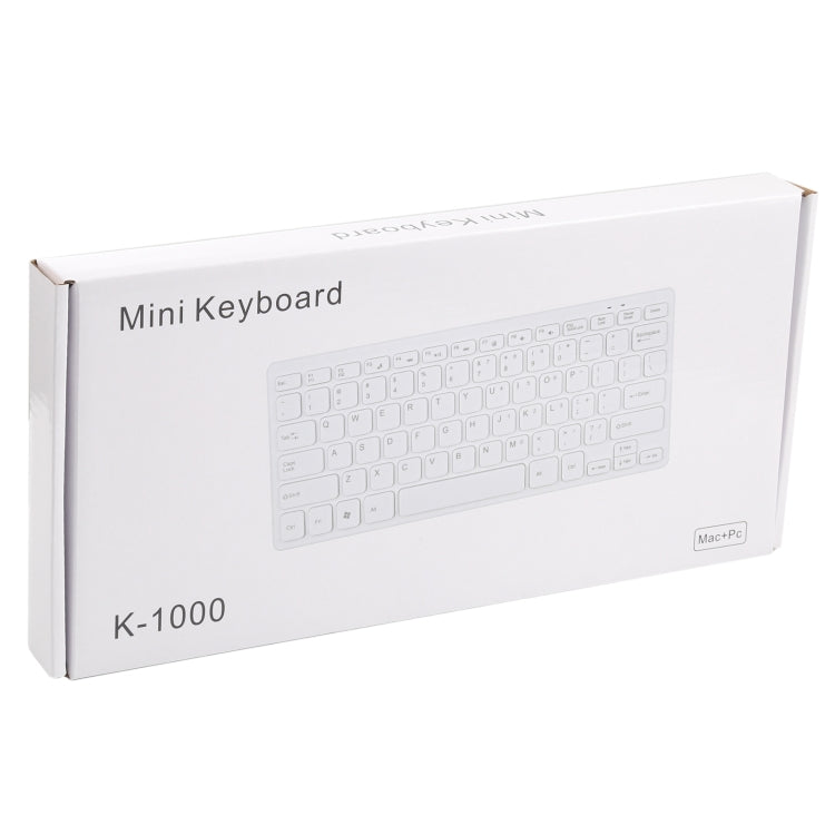 TT-A01 Mini teclado con cable de diseño ultrafino, versión francesa, French Version