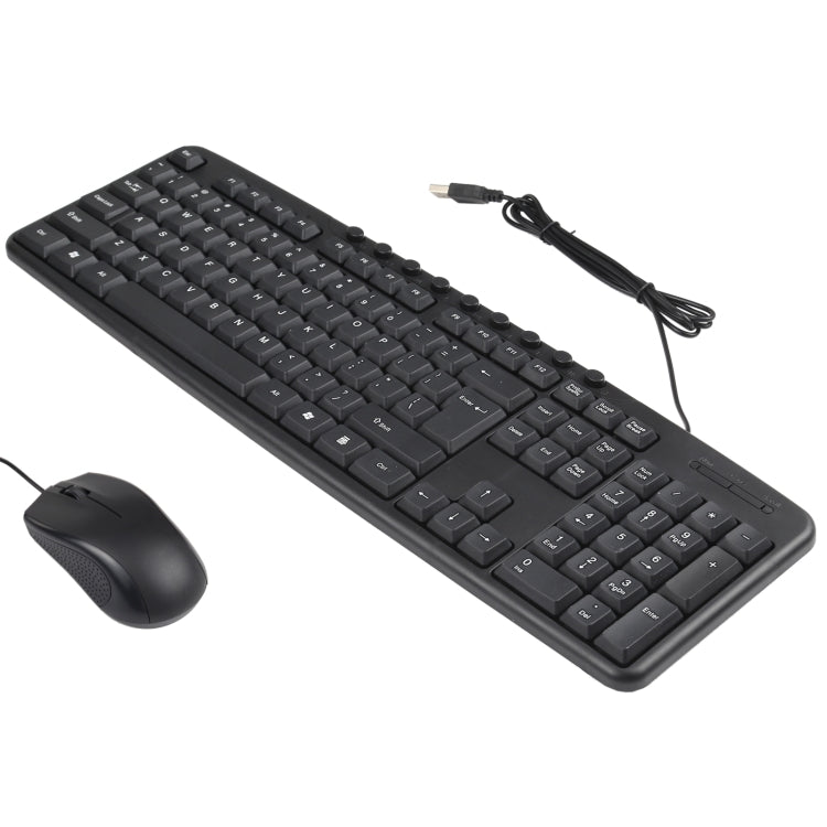 Juego de ratón y teclado con cable USB KB-8377, KB-8377