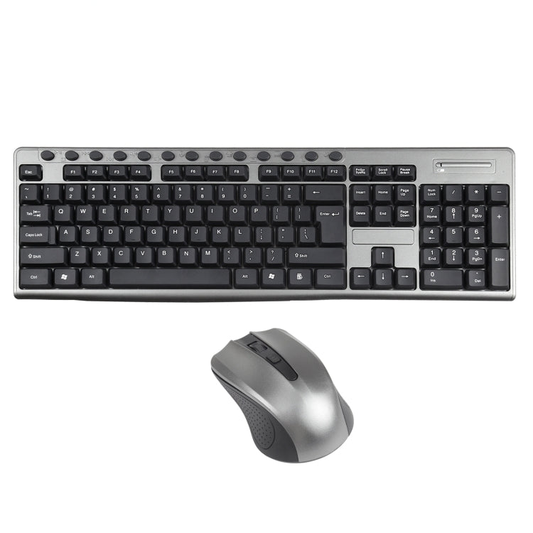 KB-6600 Juego de ratón y teclado inalámbrico resistente al agua para oficina de 2,4 Ghz, KB-6600