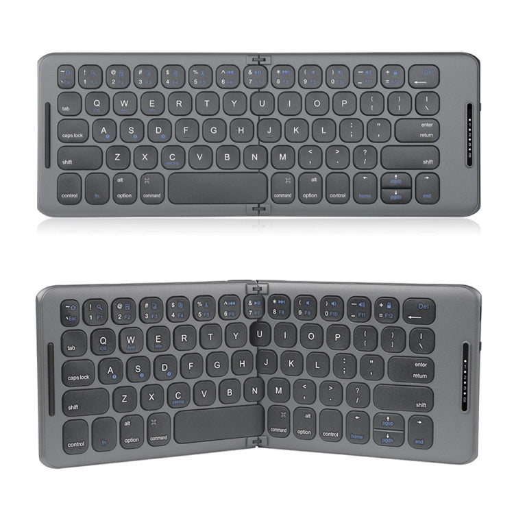 B088 Mini teclado inalámbrico Bluetooth plegable universal de tres canales, B088