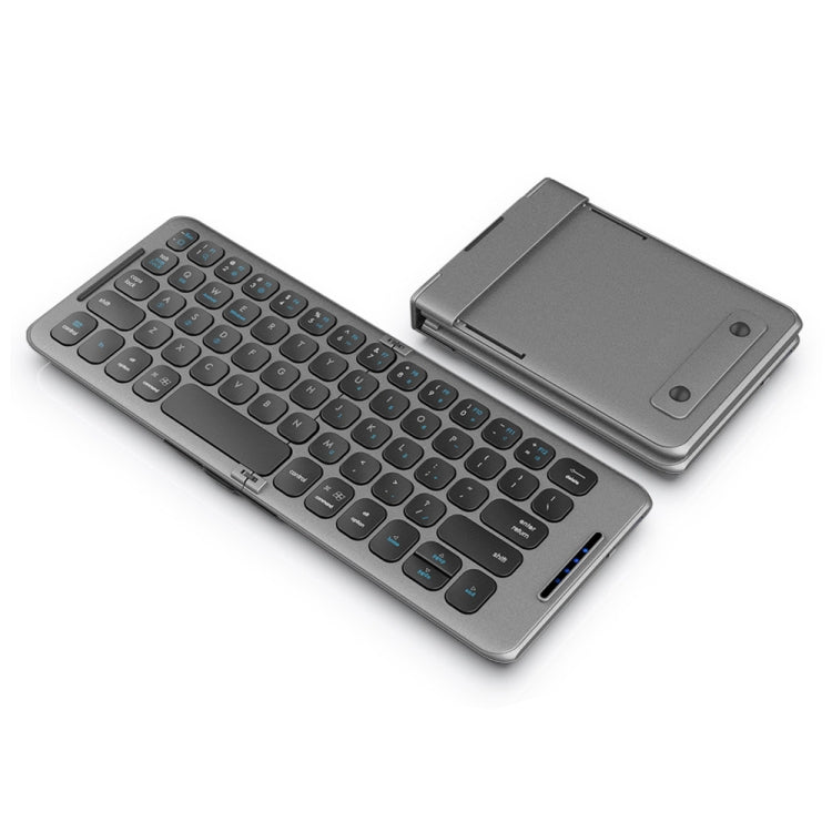 B088 Mini teclado inalámbrico Bluetooth plegable universal de tres canales, B088