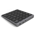 Teclado numérico Bluetooth inalámbrico recargable de aleación de aluminio Universal ultrafino N960, N960