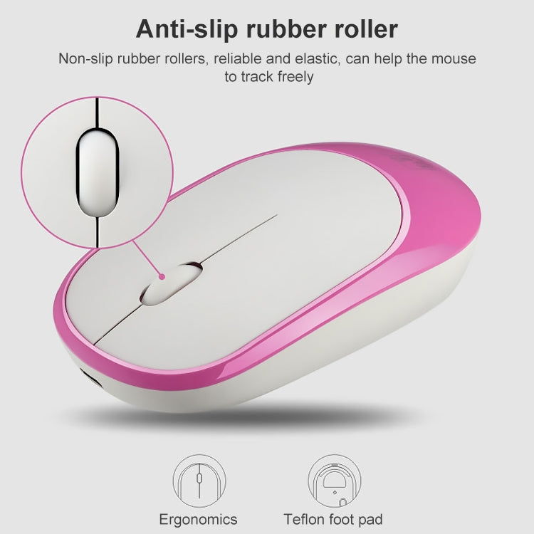 ZGB 360 2.4G Computadora Portátil Mini Ratón Inalámbrico Recargable 1000dpi