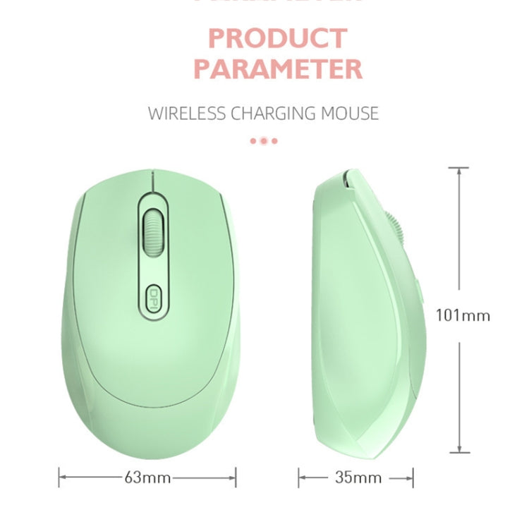 Ratón inalámbrico recargable M107 de 4 botones, 1600 DPI, 2,4 GHz, 2.4GHz Rechargeable