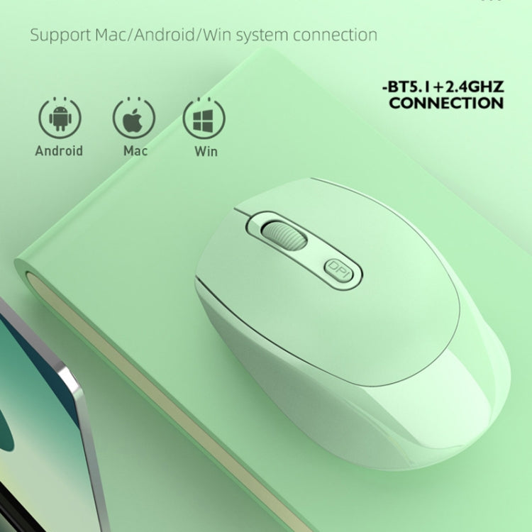 Ratón inalámbrico recargable M107 de 4 botones, 1600 DPI, 2,4 GHz, 2.4GHz Rechargeable