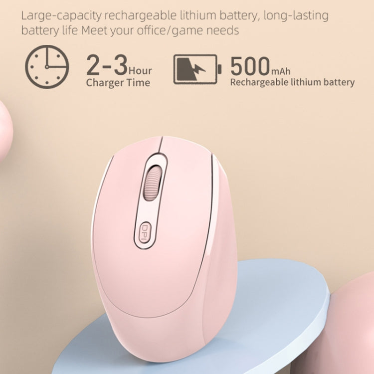 Ratón inalámbrico recargable M107 de 4 botones, 1600 DPI, 2,4 GHz, 2.4GHz Rechargeable