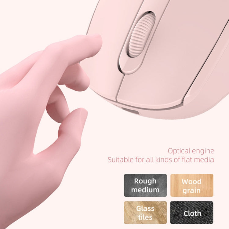 Ratón inalámbrico recargable M107 de 4 botones, 1600 DPI, 2,4 GHz, 2.4GHz Rechargeable