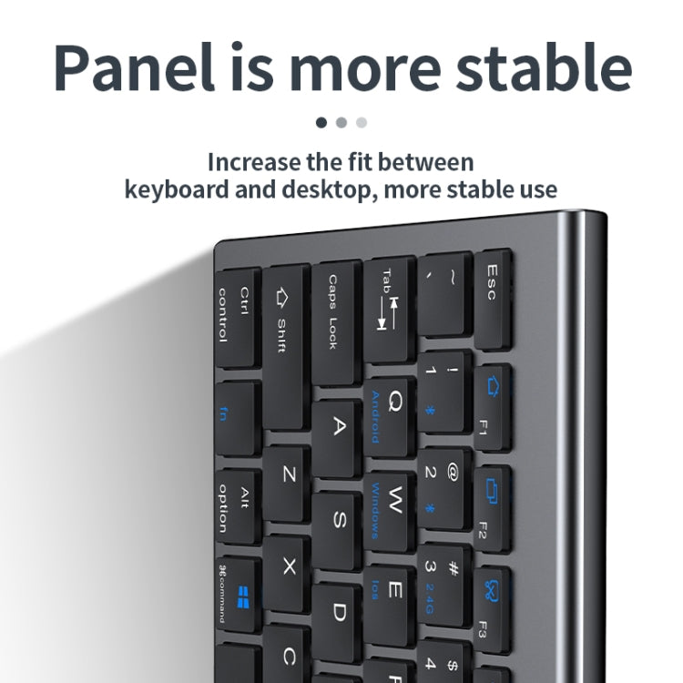 109 Teclado Bluetooth inalámbrico de tres modos, Three-mode Keyboard