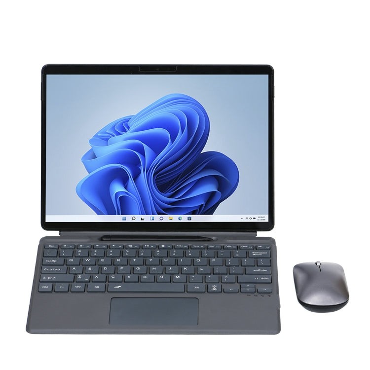 Para Microsoft Surface Pro 8 Tablet Funda de cuero con teclado Bluetooth con retroiluminación colorida y ranura para bolígrafo, For Microsoft Surface Pro 8