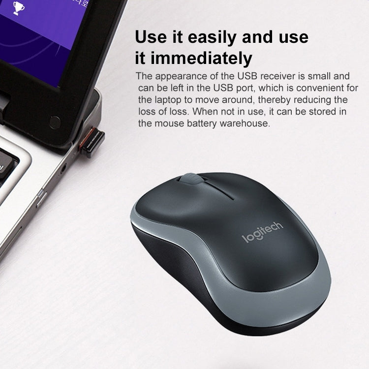 Logitech B175 Ratón Óptico Inalámbrico 3 Teclas 1000DPI 2.4GHz