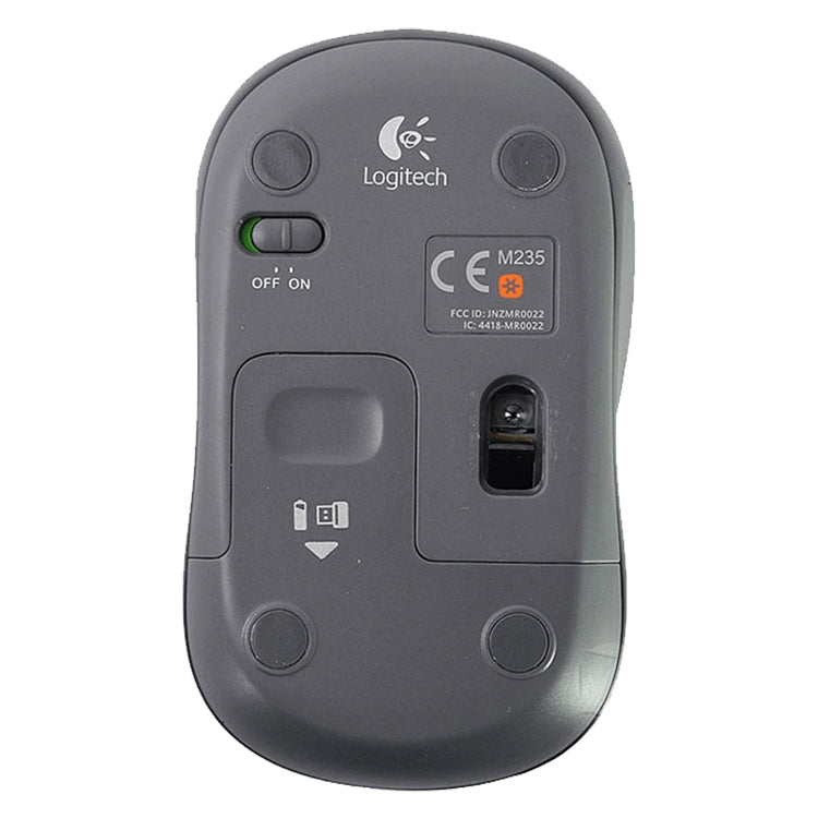 Ratón inalámbrico ergonómico Logitech M235 1000DPI 2,4GHz