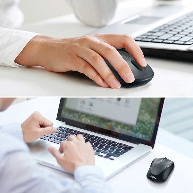 Ratón inalámbrico ergonómico Logitech M235 1000DPI 2,4GHz