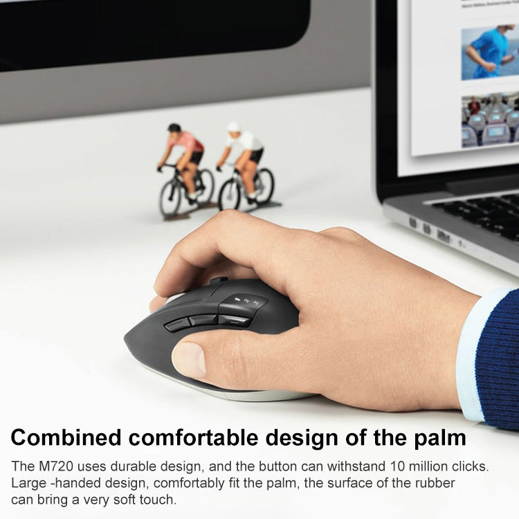 Ratón multimodo inalámbrico Bluetooth Logitech M720 1000DPI 2,4GHz