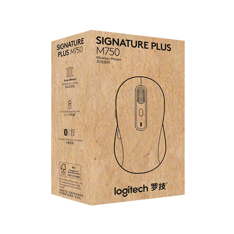 Ratón inalámbrico Bluetooth Logitech M750 2000DPI 2,4GHz, M750