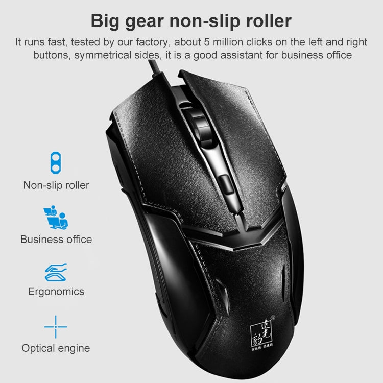 Juego de teclado y ratón con cable ZGB Q9B, Q9B