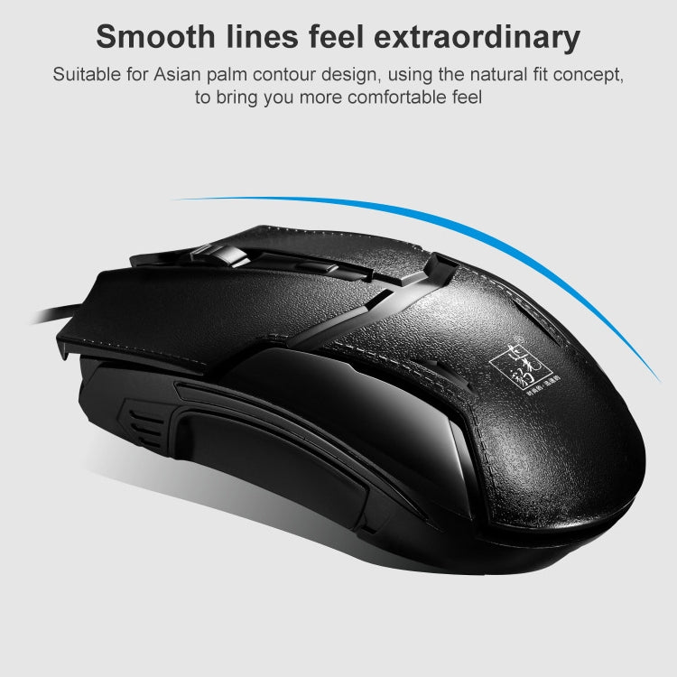 Juego de teclado y ratón con cable ZGB Q9B, Q9B
