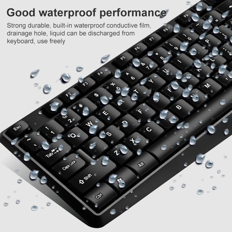 Juego de teclado y ratón con cable ZGB Q9B, Q9B